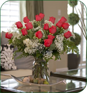 18 Red Roses - Unprinted