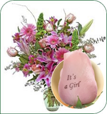 Elegance Bouquet - It's a Girl